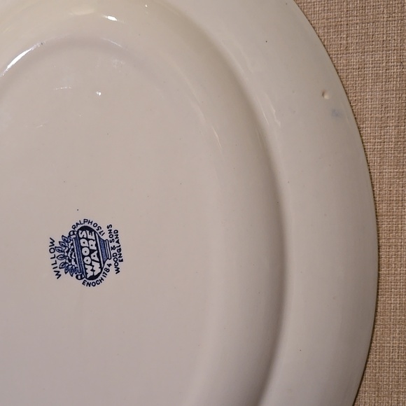 Blue Willow Platter - Picture 11 of 12